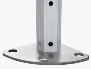 Carpa blanca plegable