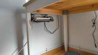Mesa Ikea Escritorio/Cocina Madera y Metal