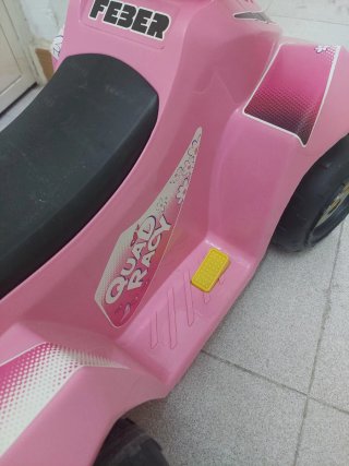 Quad Feber Rosa para Niña