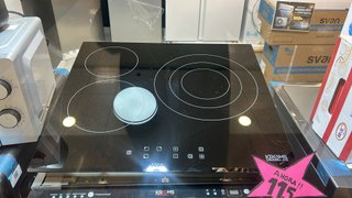 Piani cottura in vetroceramica Kroms a 3 fuochi con controllo touch
