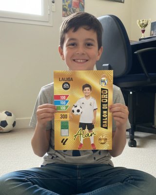 2 Cromos de Aluminio