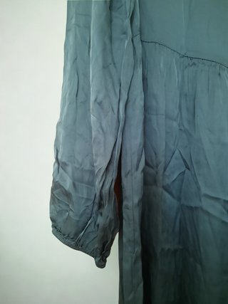 Vestito lungo Susy Mix verde petrolio viscosa S/M