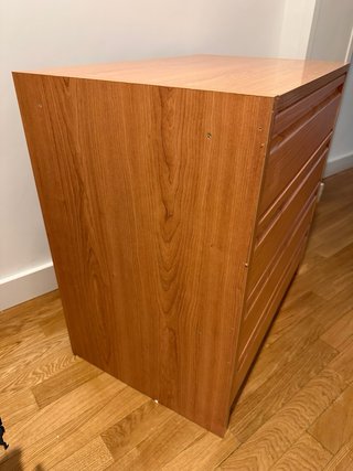 Cajonera de madera 4 cajones
