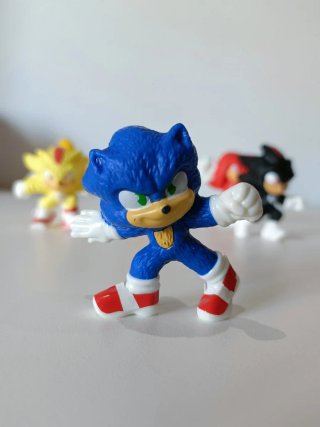 6 Figuras Sonic sega, muñecos McDonald's