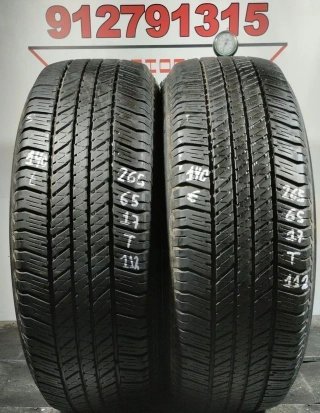 265 65 17 T BRIDGESTONE RUEDA AL 90% VIDA UTIL