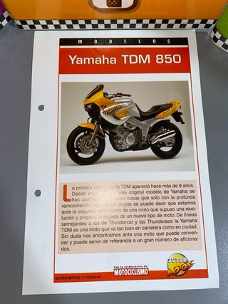 Maisto Yamaha TDM850 Réplica a Escala