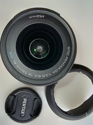 Objetivo Pentax DA 18-55 WR