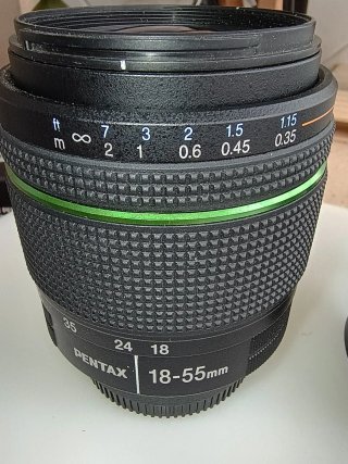 Objetivo Pentax DA 18-55 WR
