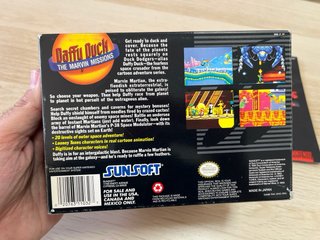 Daffy Duck: The Marvin Missions SNES usa