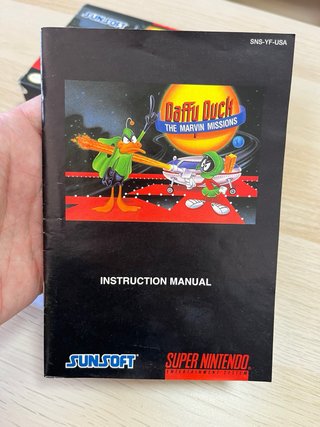 Daffy Duck: The Marvin Missions SNES usa