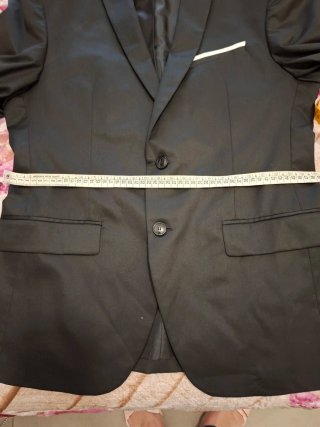 Abito Zara Uomo Nero Taglia 52