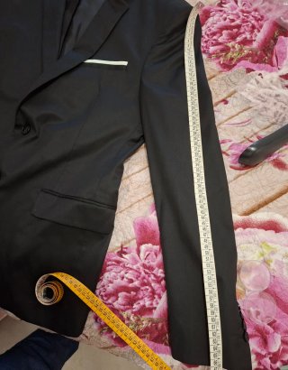 Abito Zara Uomo Nero Taglia 52
