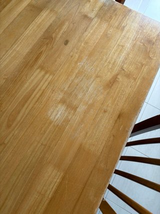 Mesa de madera con 4 sillas para comedor o cocina