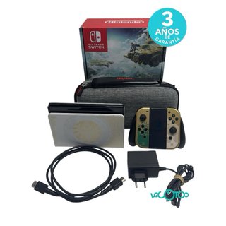 Nintendo Switch OLED Edición Zelda Dorada