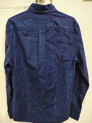 Camisa Tommy Hilfiger Azul Cuadros
