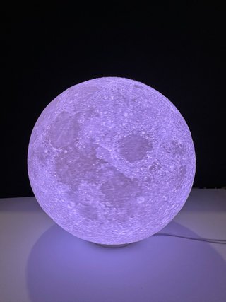 Candeeiro Lua - Luminária