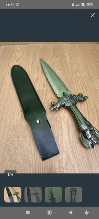 Lote de 6 espadas decorativas