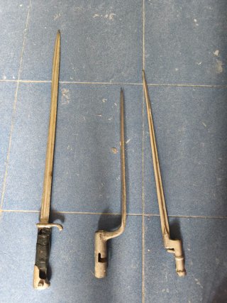 Lote de 6 espadas decorativas