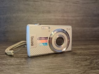 Cámara Digital BenQ AE220 16MP 5x Zoom Plata/Blanc