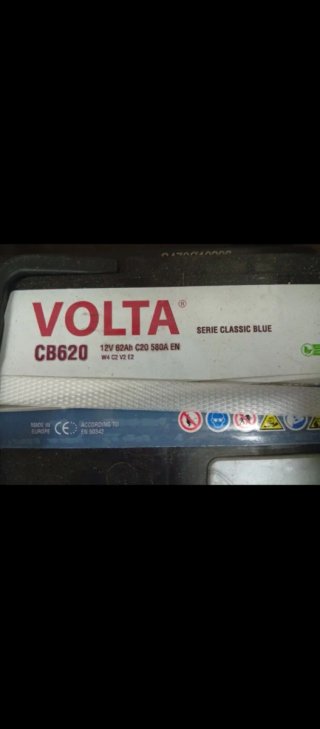 Batería Coche Volta CB620 12V 62Ah
