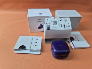 Sony LinkBuds Fit Violeta Cancelación Ruido