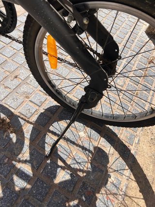 Bicicleta Plegable Negra