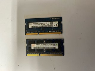 2x Memoria RAM DDR3 4GB Hynix