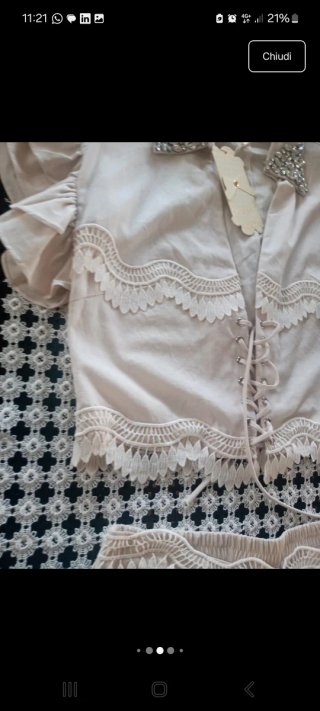 Completo estivo donna beige