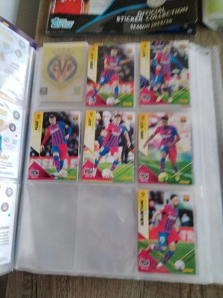 Lote Álbumes y Cromos Fútbol Panini