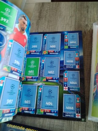 Lote Álbumes y Cromos Fútbol Panini