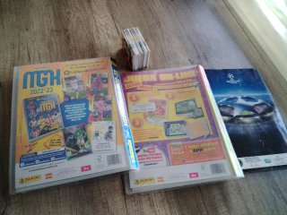 Lote Álbumes y Cromos Fútbol Panini