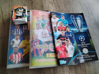 Lote Álbumes y Cromos Fútbol Panini