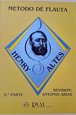 Método de Flauta Henry Altes 1ª , 2ª y 3ª