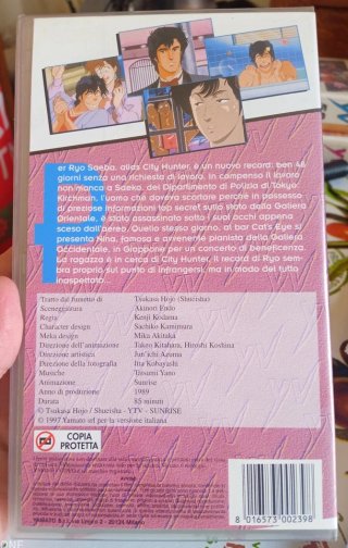 Vhs City Hunter Special 1 - Yamato Video 57 *RARA*