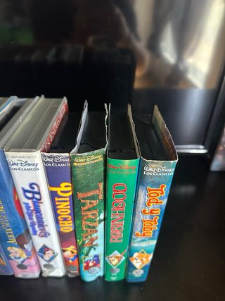 Cintas vhs disney