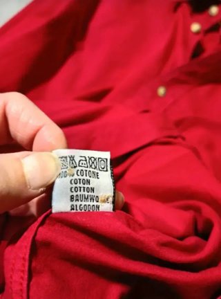 Camicia uomo Boggi rossa/corallo