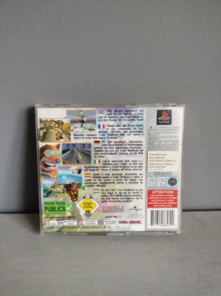 Crash Bandicoot 3 Warped PS1 Platinum