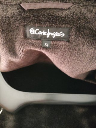 Chaqueta marrón El Corte Inglés mujer
