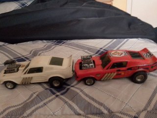 2 Coches Scalextric Exin Ford Mustang