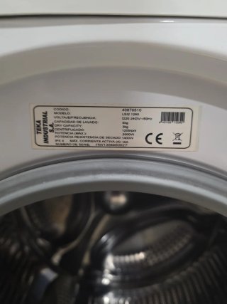 Lavadora secadora integrable Teka