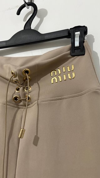 Leggings MIU con Cordones