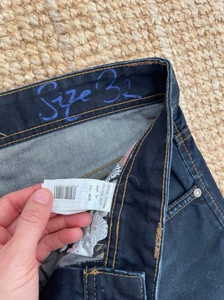 Pantalones Vaqueros Desigual Hombre Azules
