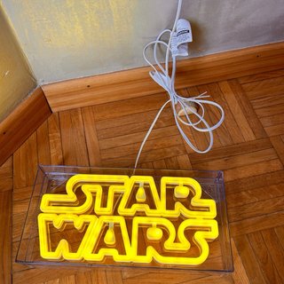 Star Wars Logo LED Neón 30cm