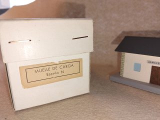 Kit Maqueta Tren Muelle de Carga Escala N