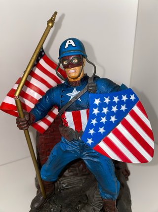 Action Figure Captain America Marvel Select 2002