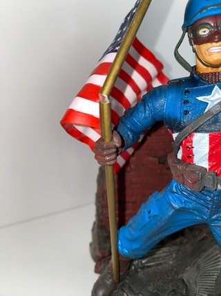 Action Figure Captain America Marvel Select 2002