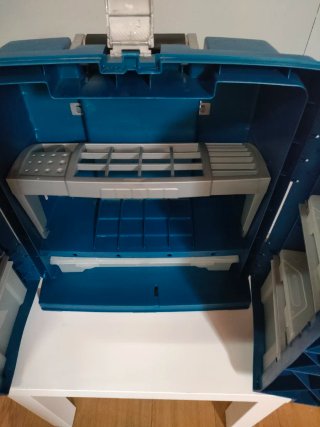Maletín organizador Curver azul