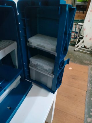 Maletín organizador Curver azul