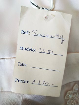 Vestido de Novia 79 procedente de un muestrario