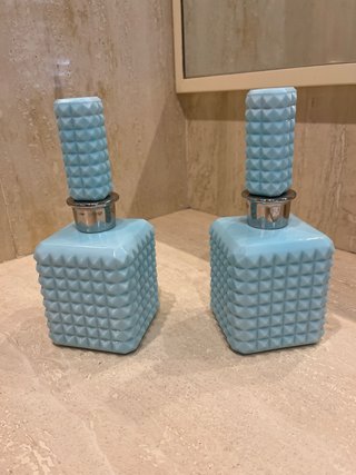 Botellas de tocador vintage
